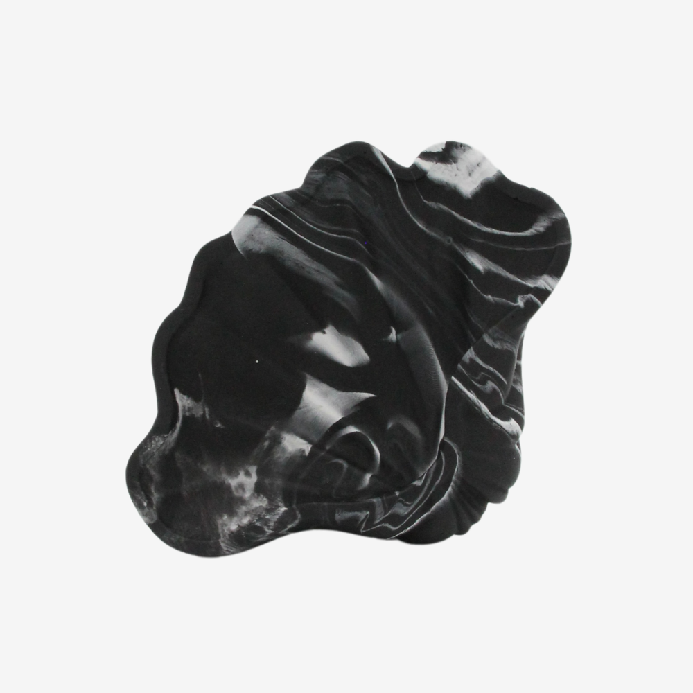 Amy seashell - Blue marble