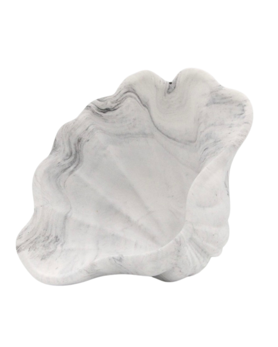 Amy muslingeskal - Grå marmor