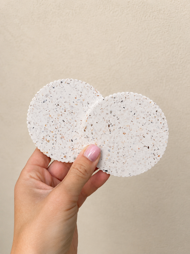 Coasters - Crushed seashells from Rømø