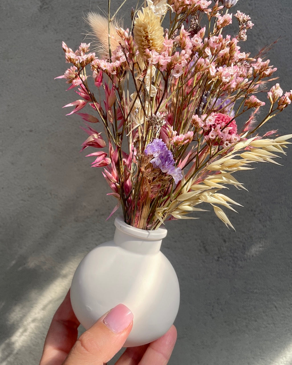 Vas inklusive blommor