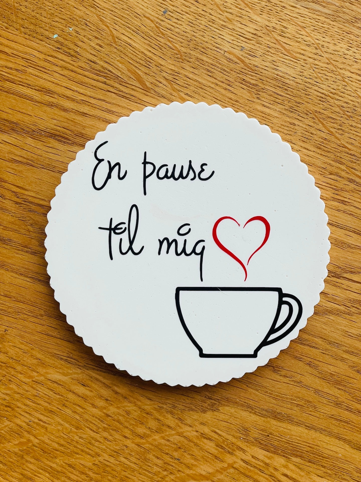 Bordskåner - Med kaffekop