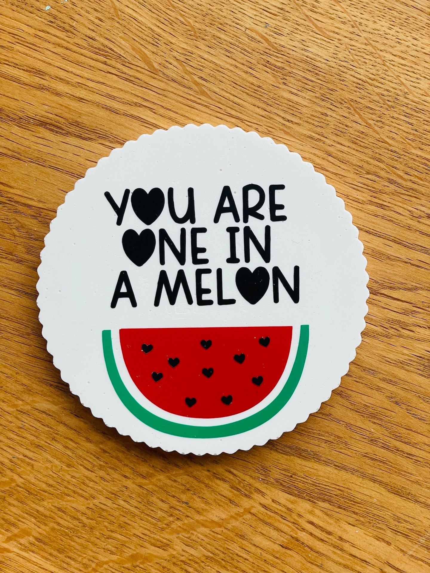 Bordskåner - Med vandmelon