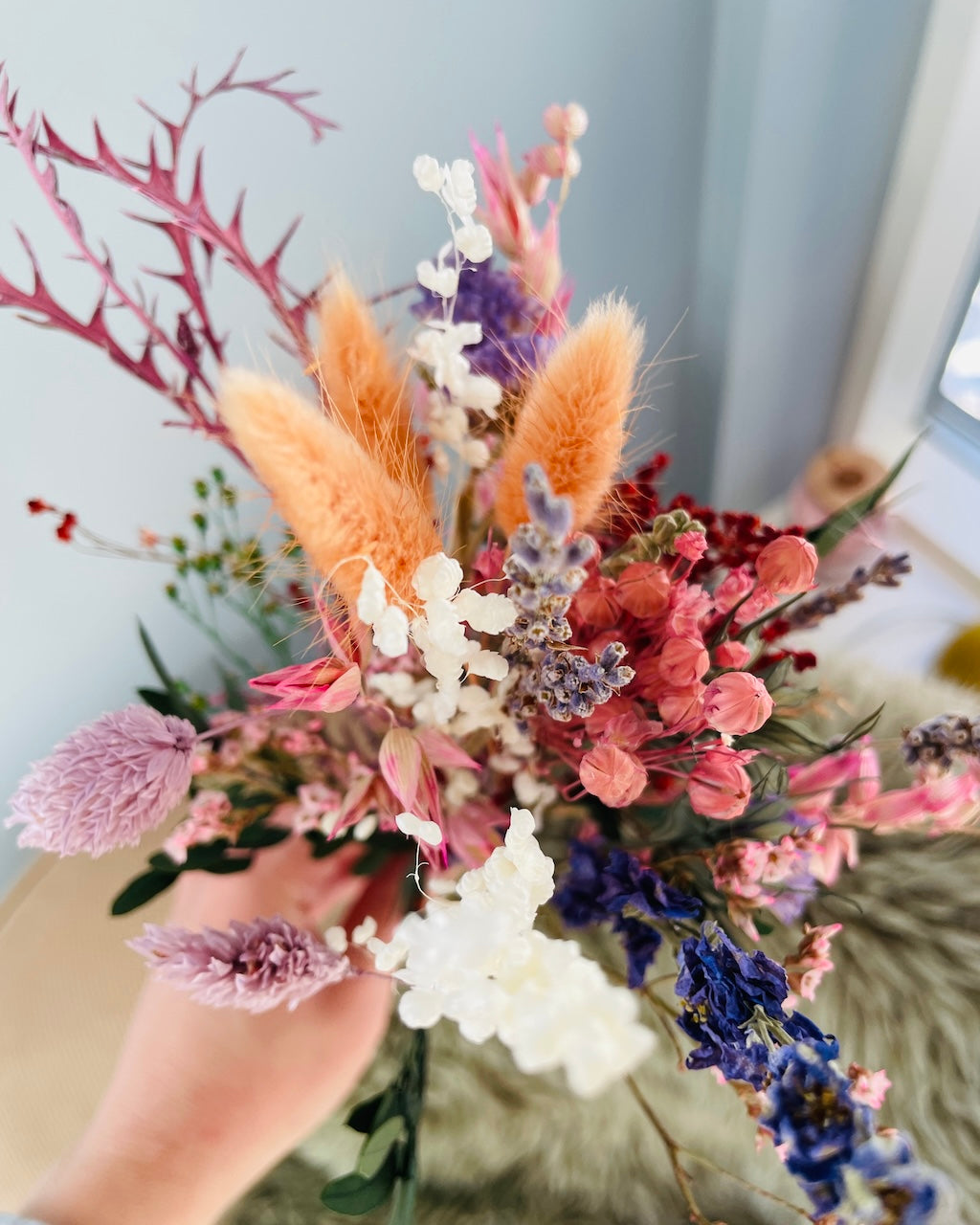 Mini evighedsbuket pastel