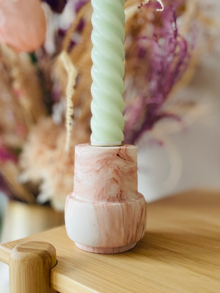 Molly stand - Terracotta marble