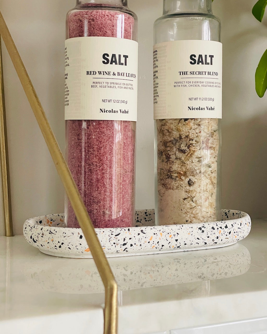 Sia dekorationsbakke - Rustik terrazzo