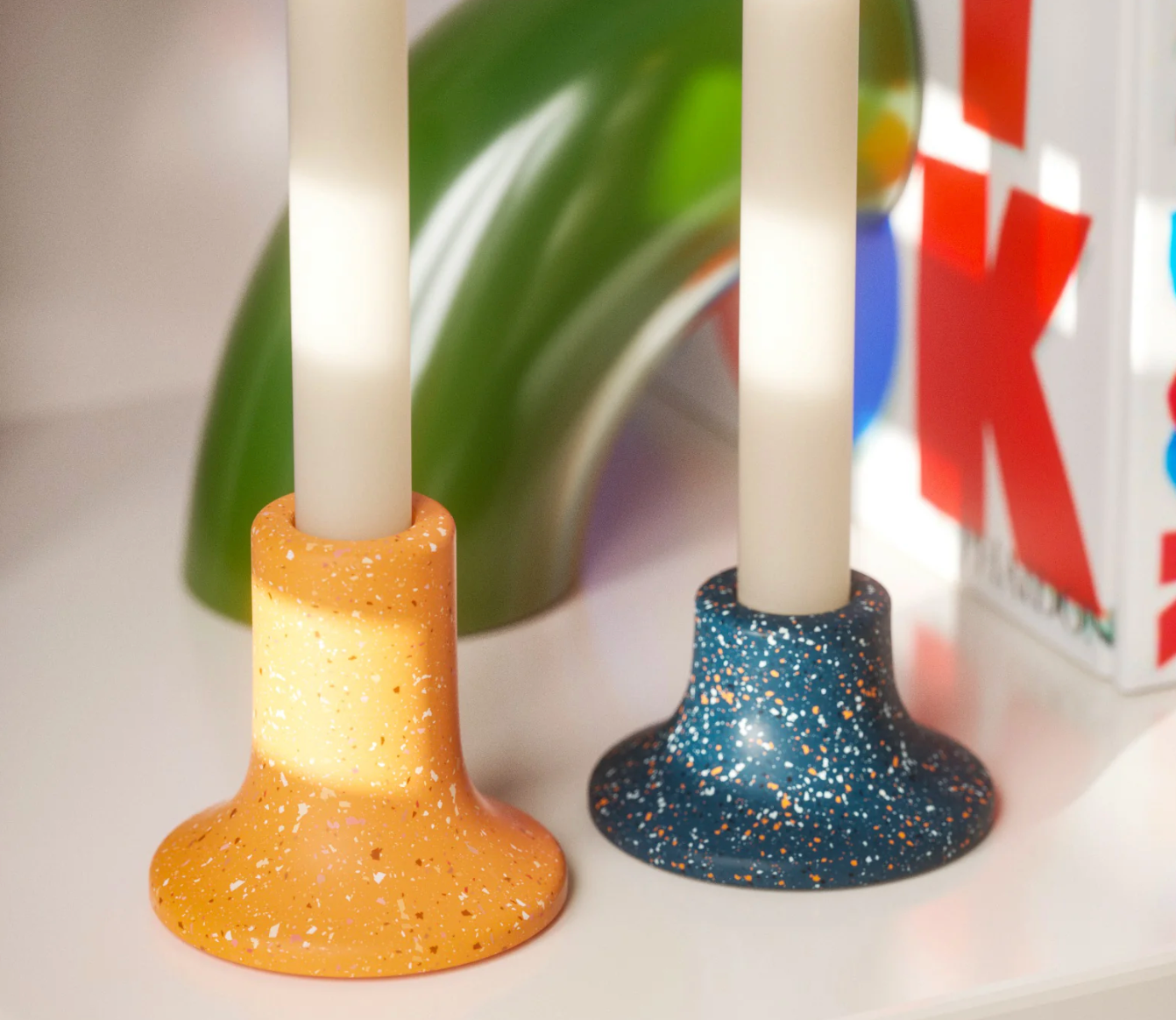 Silikoneform - Høj Lysestage