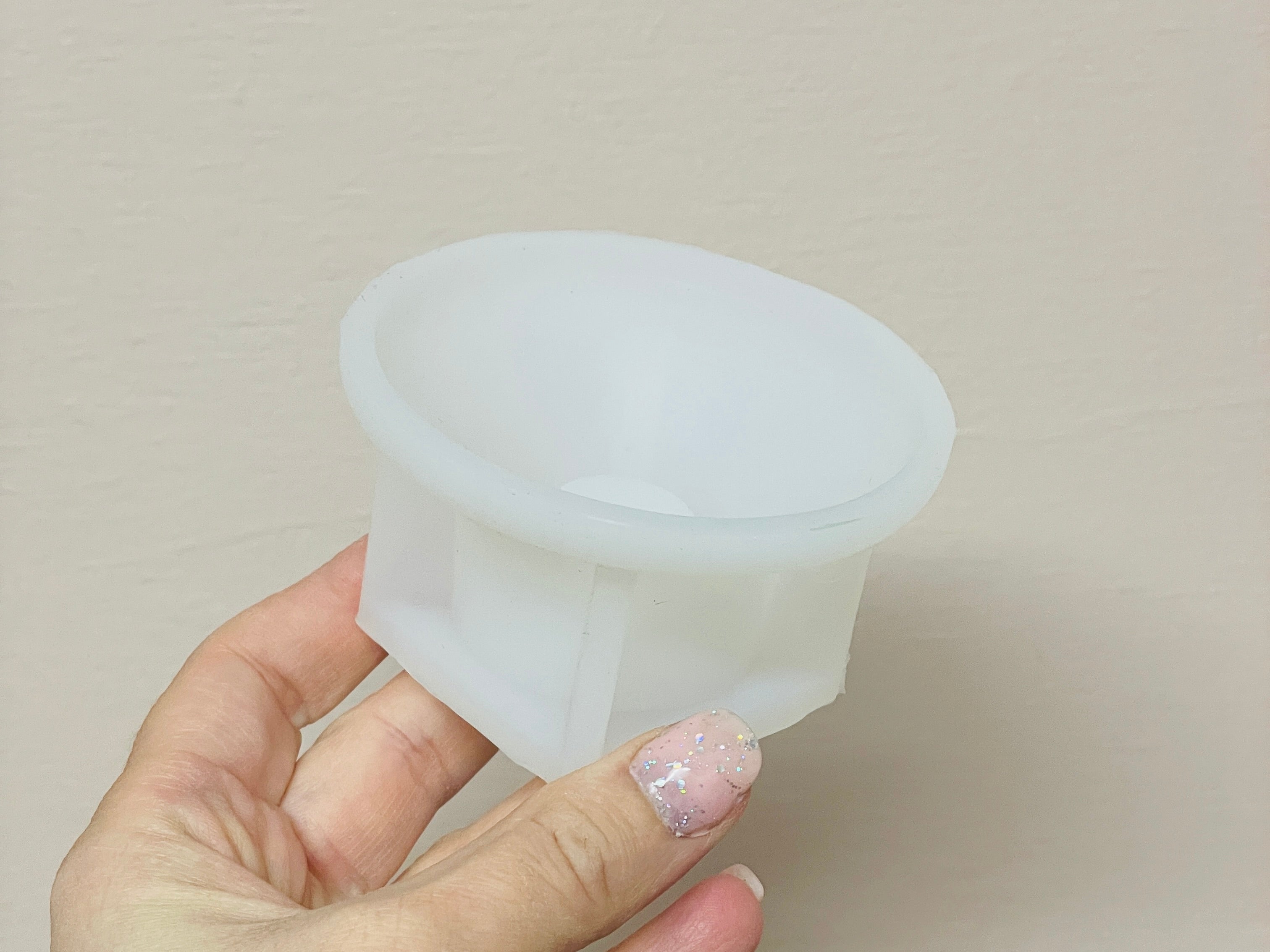 Silikoneform - Lav Lysestage