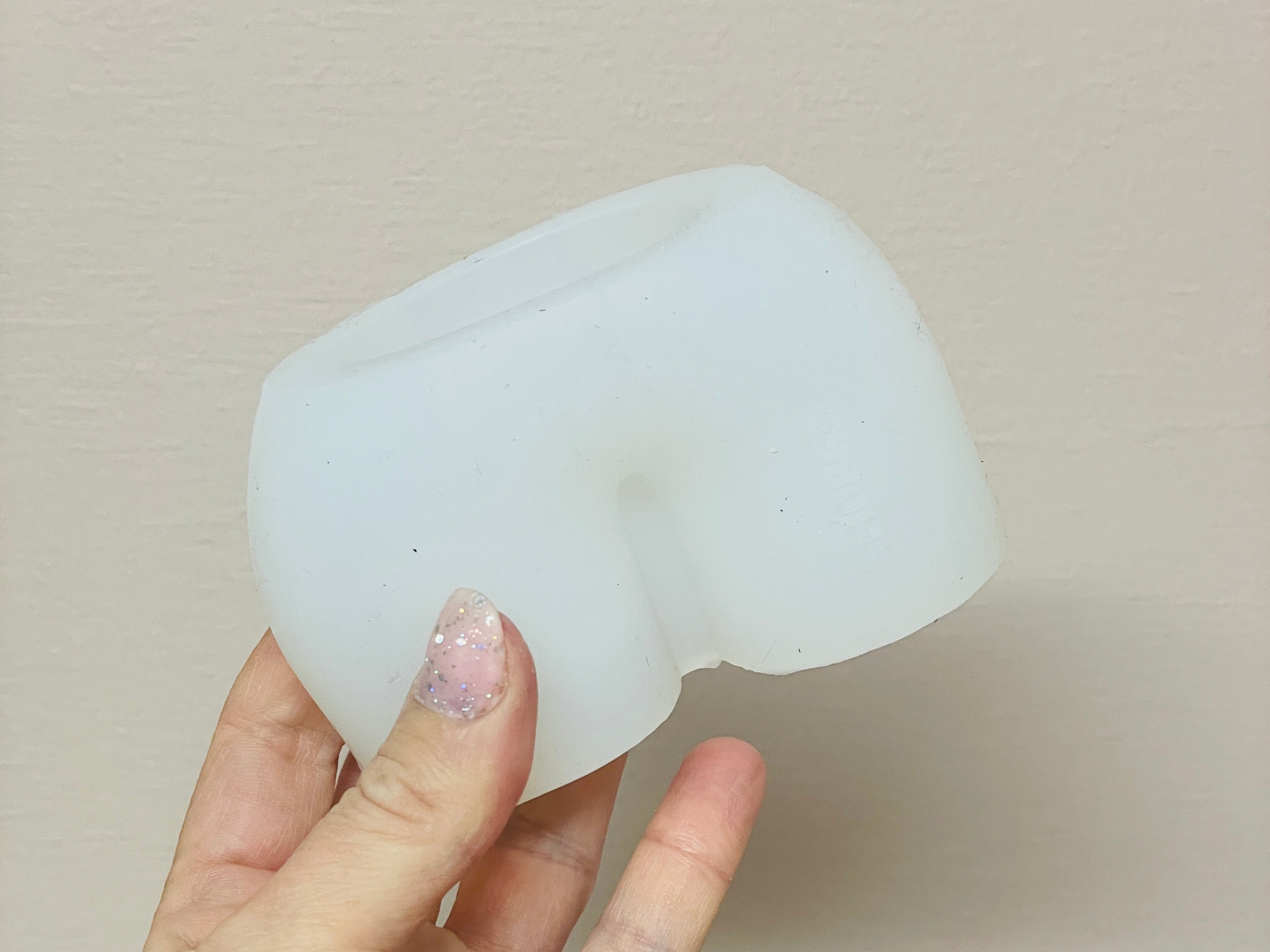 Silikoneform - Lysestage til to lys