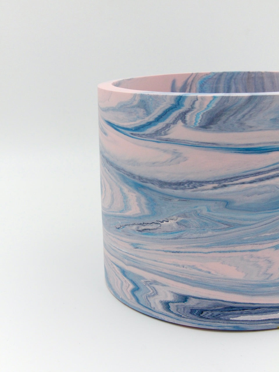 Stor potteskjuler - Swirl pastel