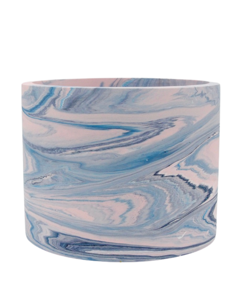 Stor potteskjuler - Swirl pastel