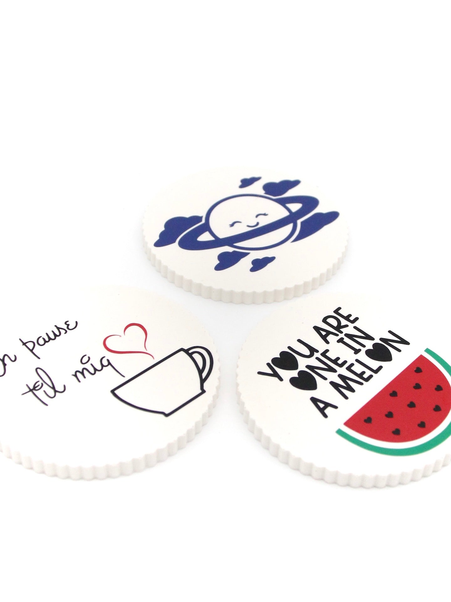 Bordskåner - Med saturn