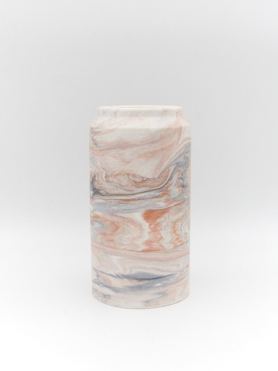 Høj vase - Rust marmor