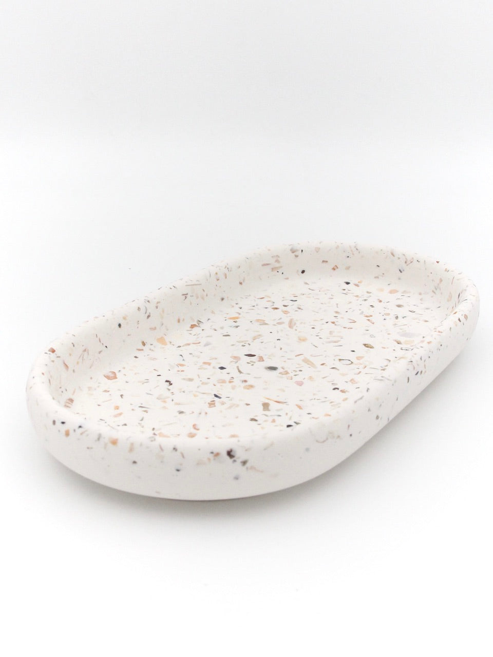 Dekorationsbricka - Grå marmor