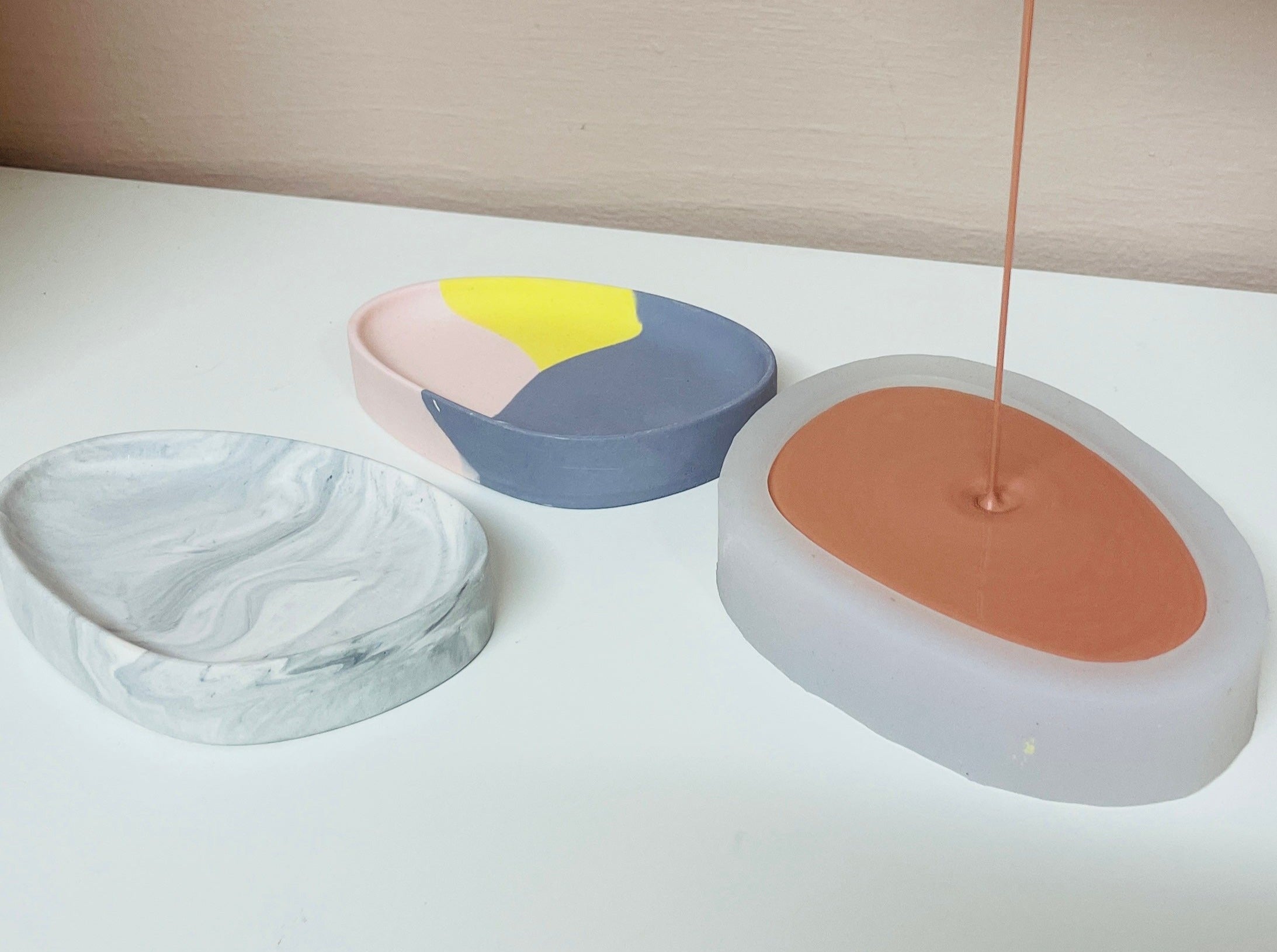 Silikoneform - Smykkeskål "lang"