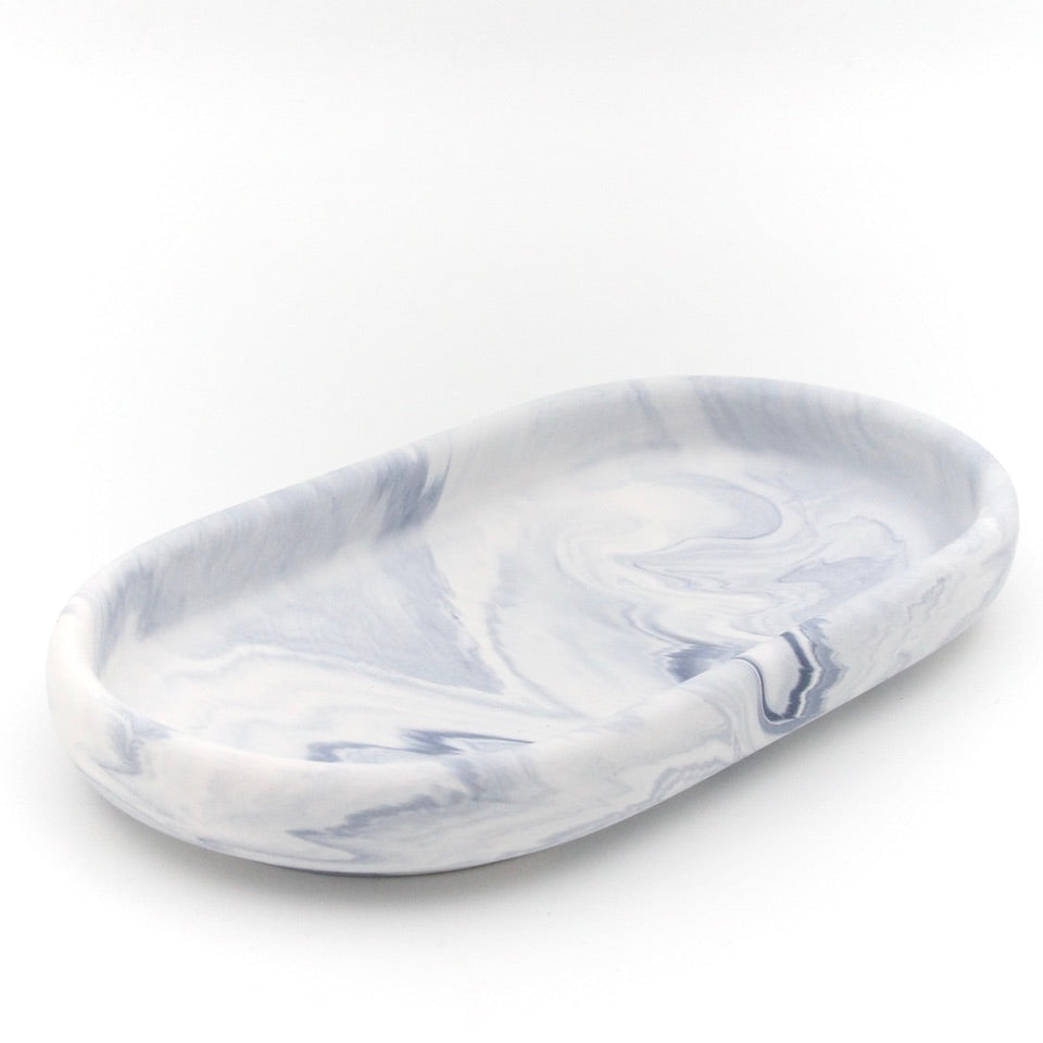 Decoration tray - With "marble"