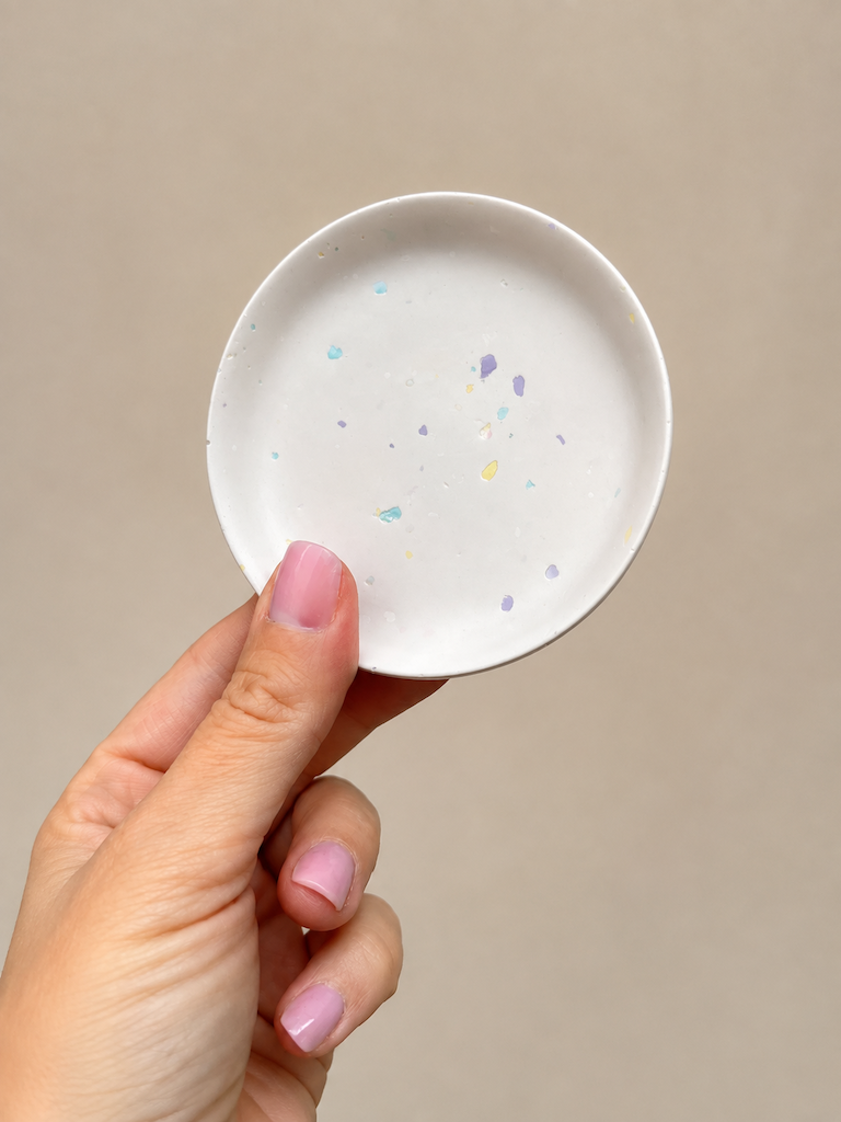 Elin Smykkeskål - Pastel terrazzo