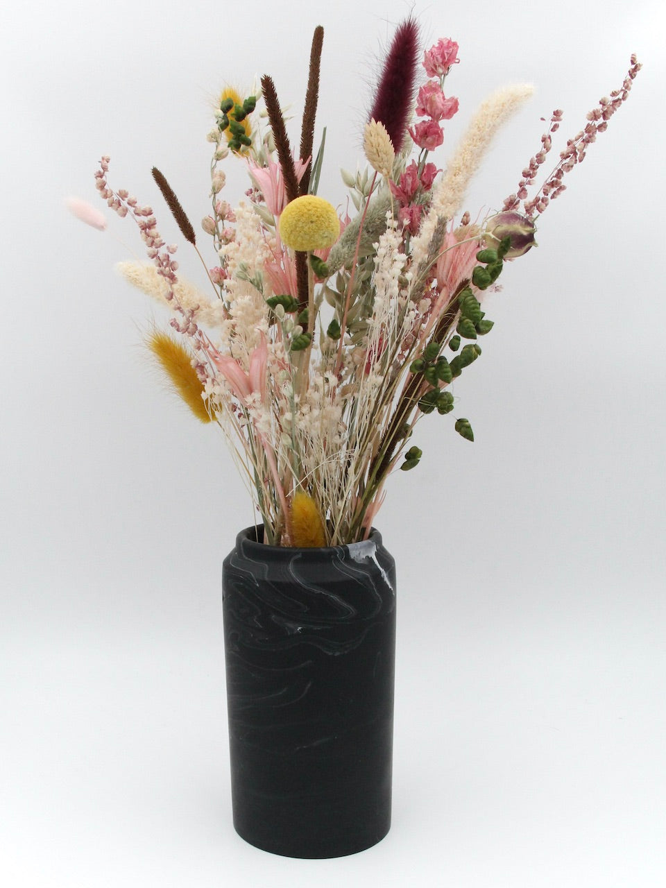 Tall vase - Gray marble