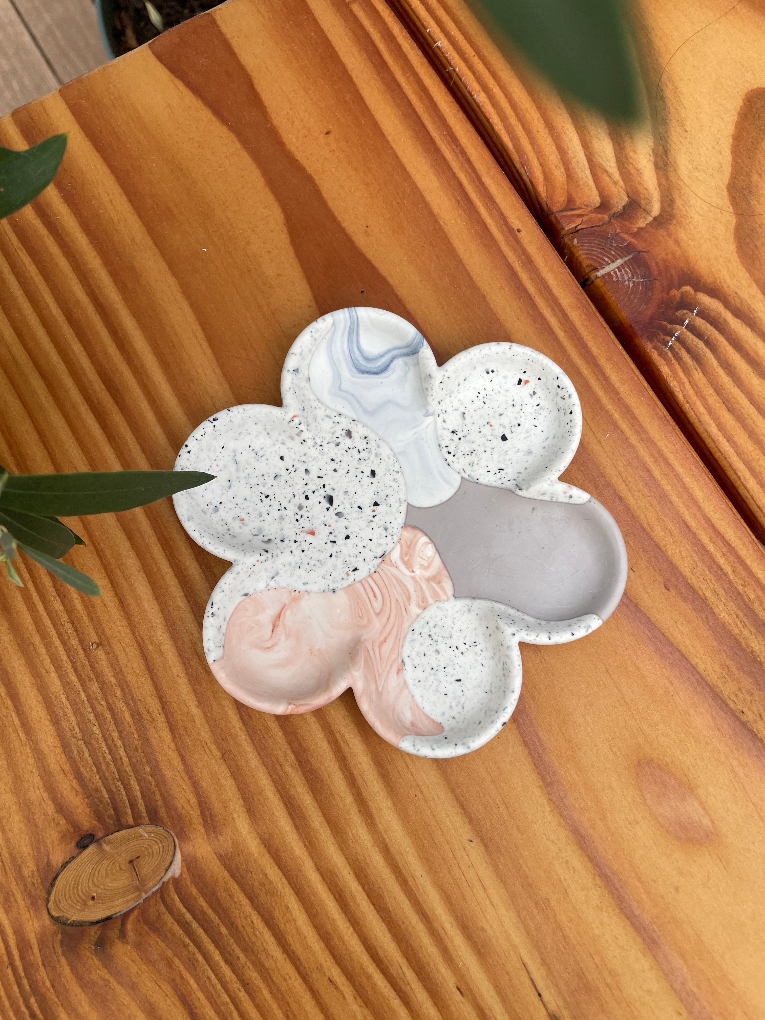 Blomst - skål/bakke