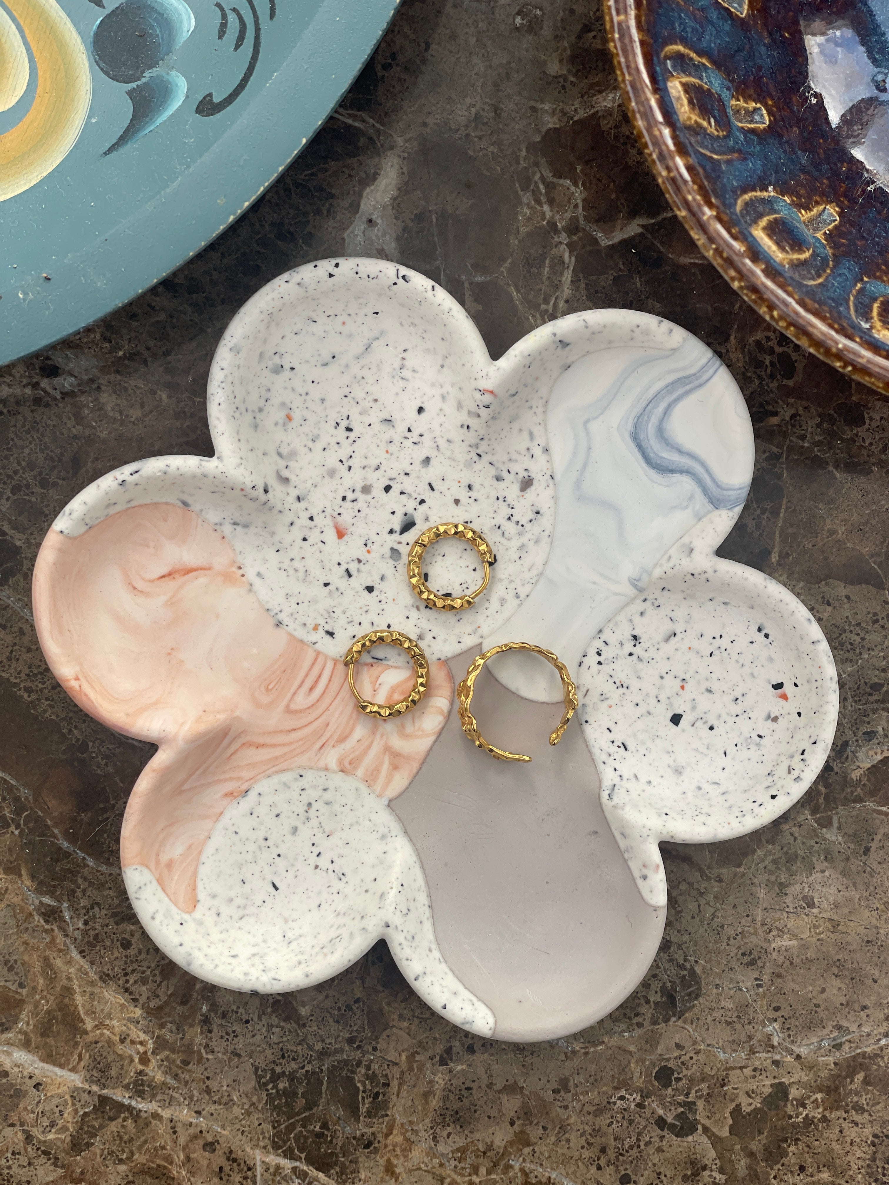 Blomst - skål/bakke