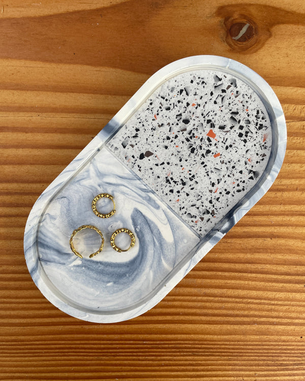 Duo bakke - Rustik Terrazzo og marmor