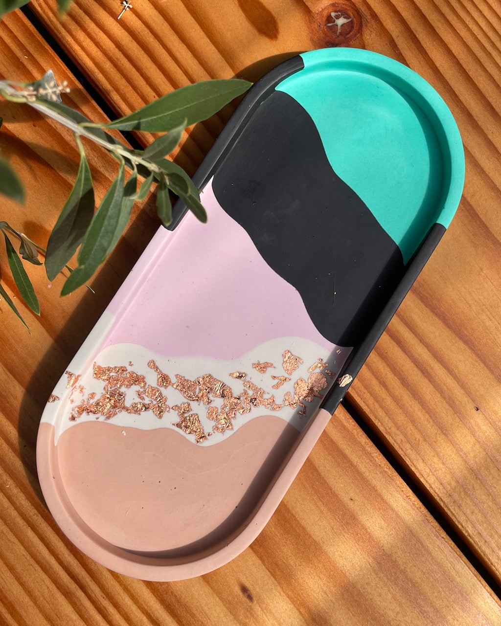 Large Decoration Tray - With terrazzo