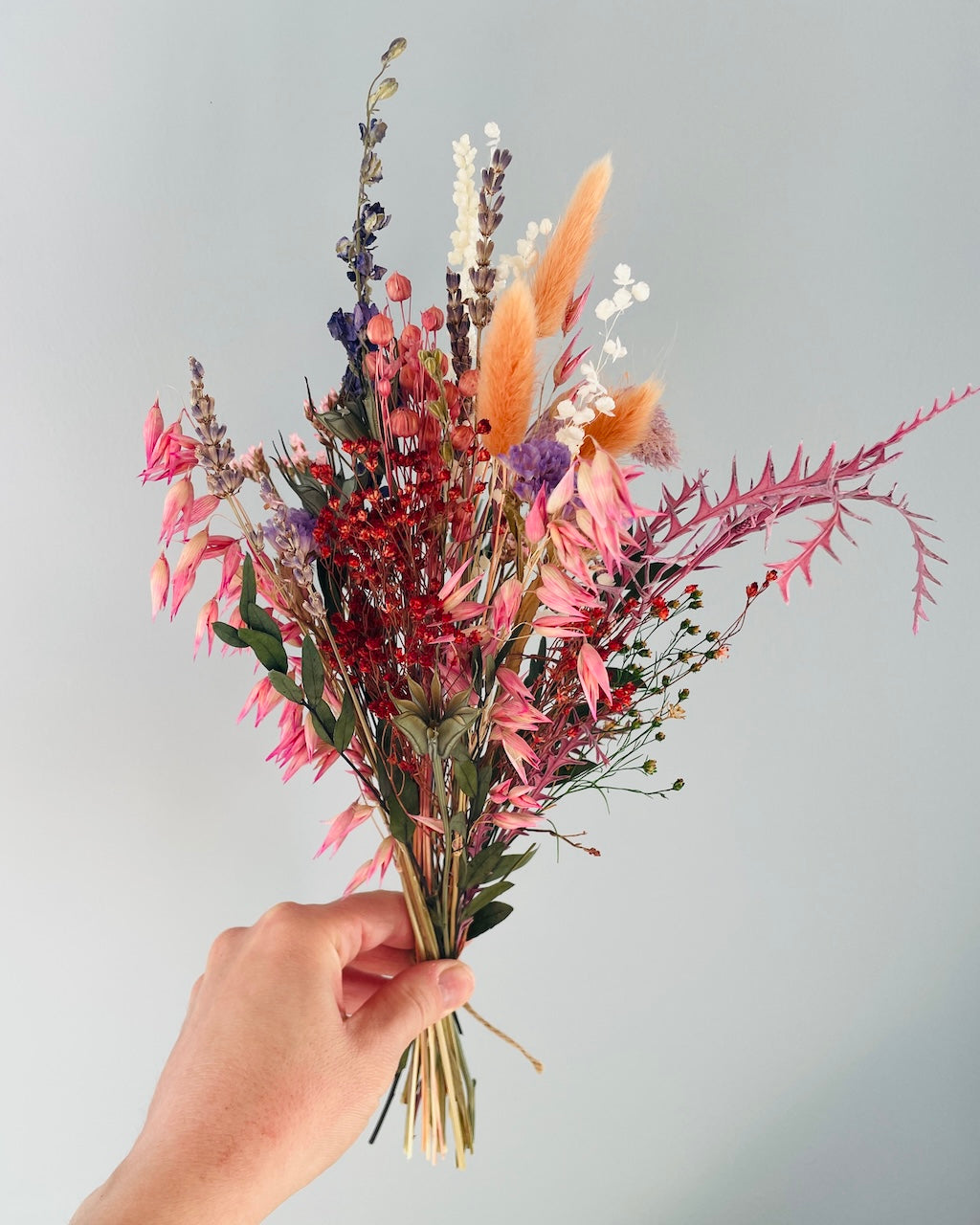 Mini evighedsbuket pastel