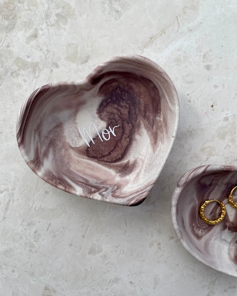 Jar with lid - Swirl pastel