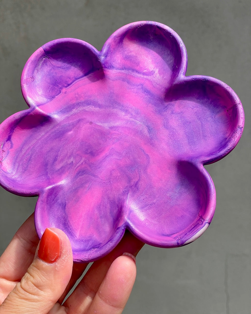Blossom bakke - Lilla, pink og sølv