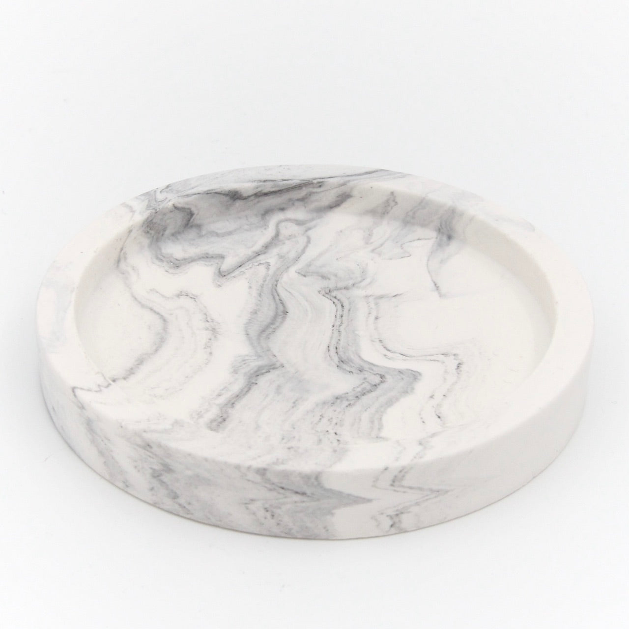 Bordskåner/bakke - Grå marmor