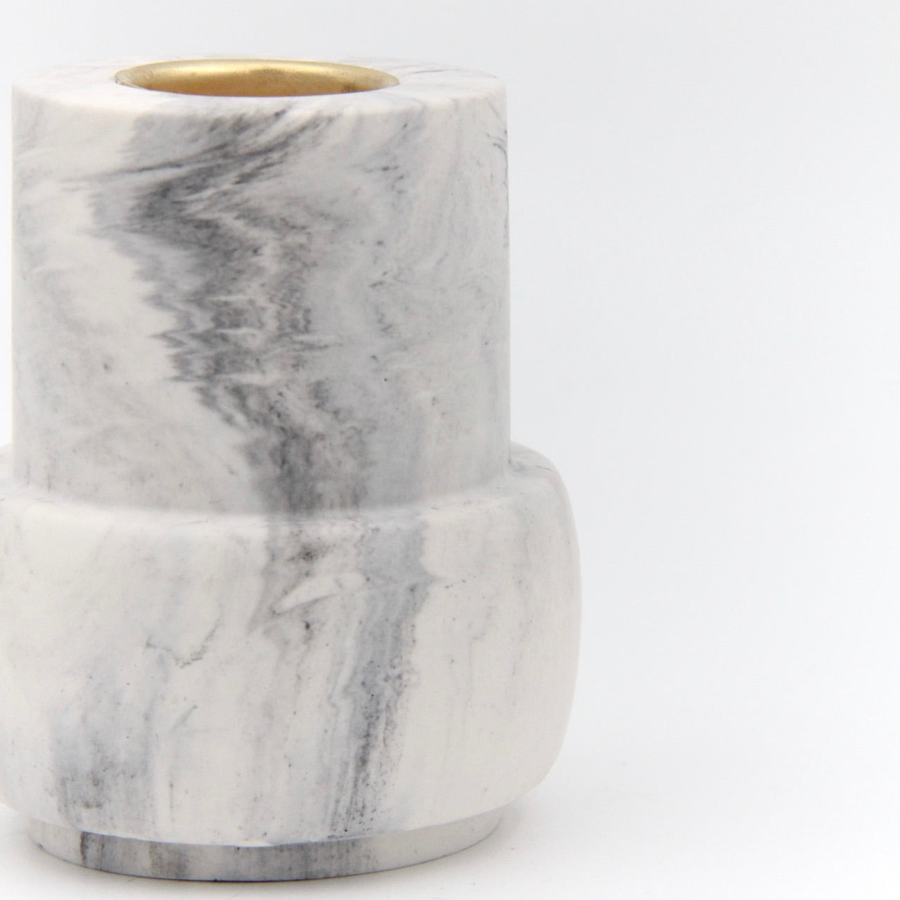 Molly stand - Gray marble