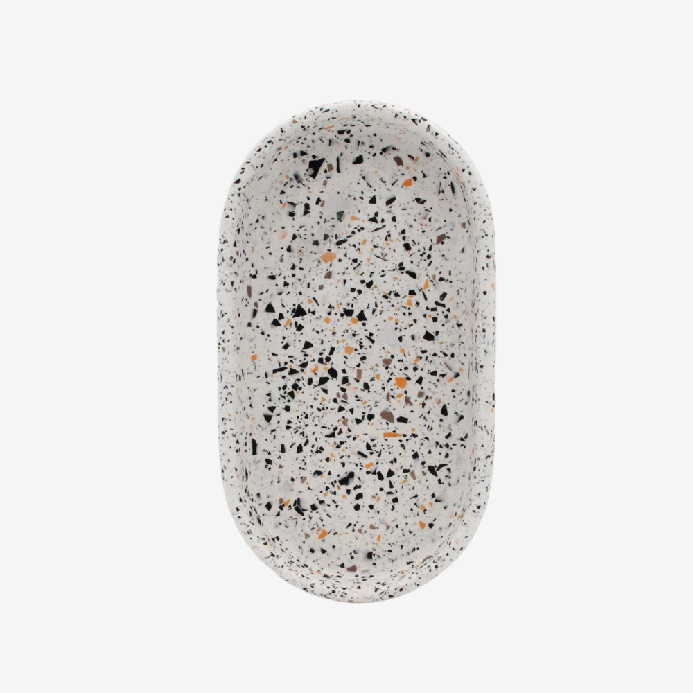 Dekorationsbakke - Rustik terrazzo