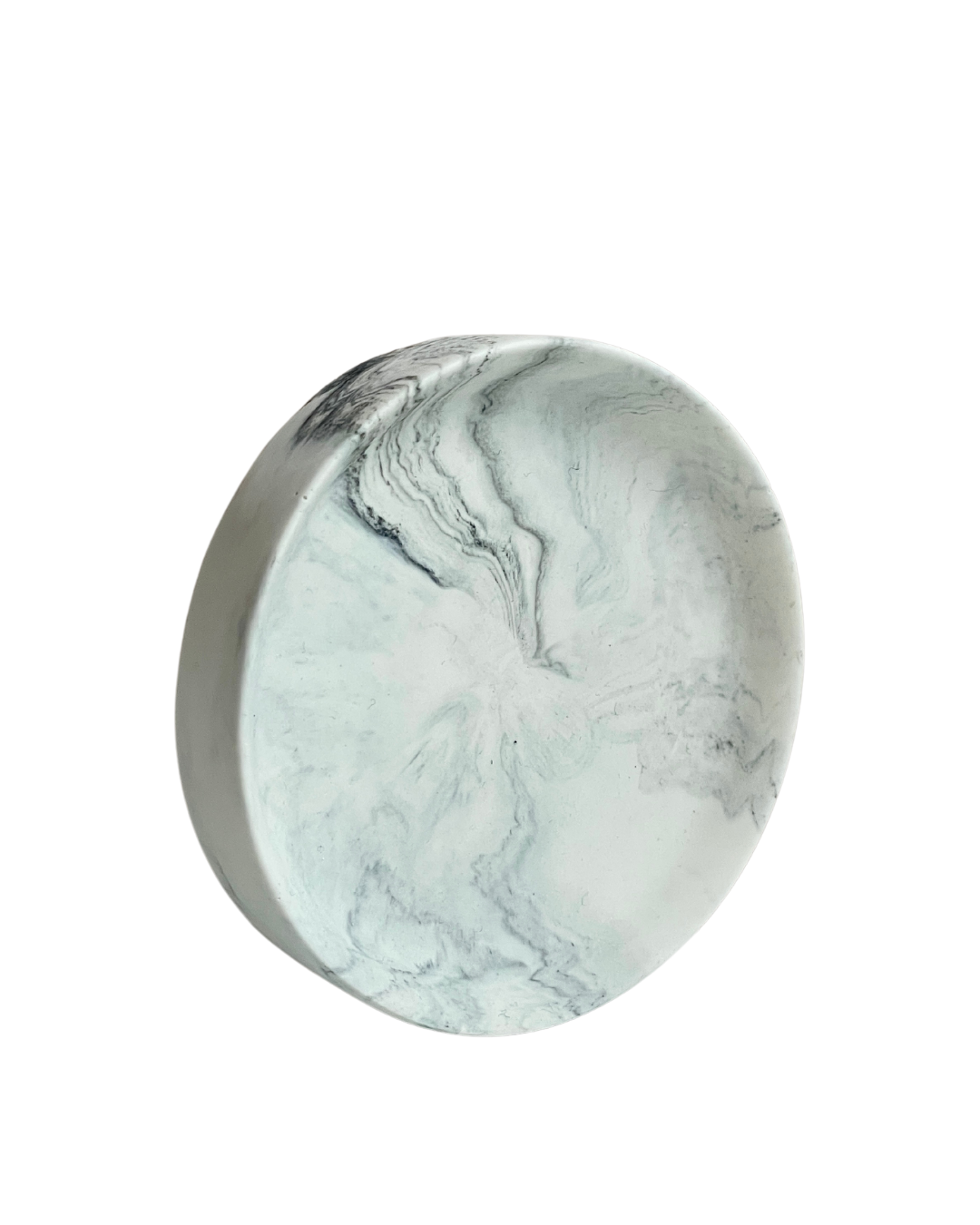 Jewelery bowl - Gray marble