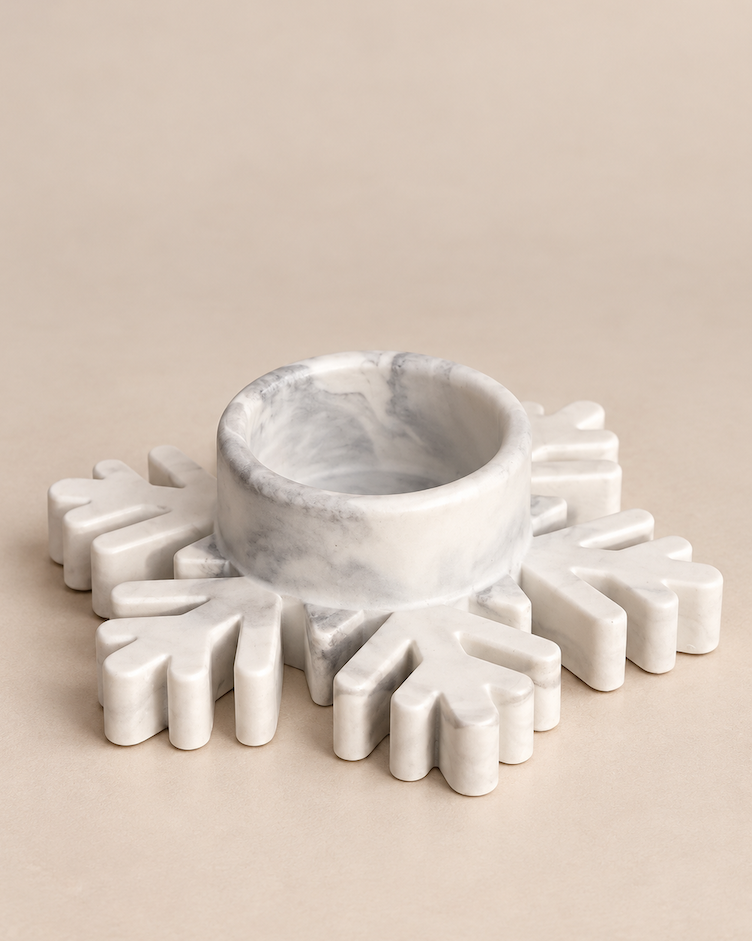 Decoration tray - With "marble"