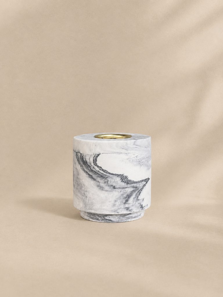 Vilma stand - Gray marble