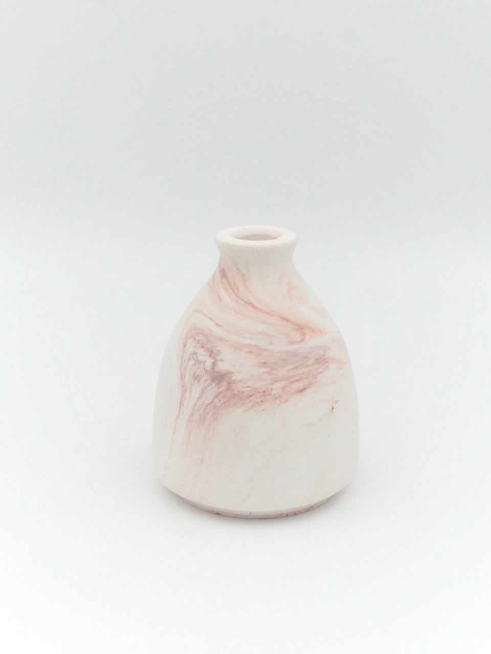 Lille vase - Terracotta marmor