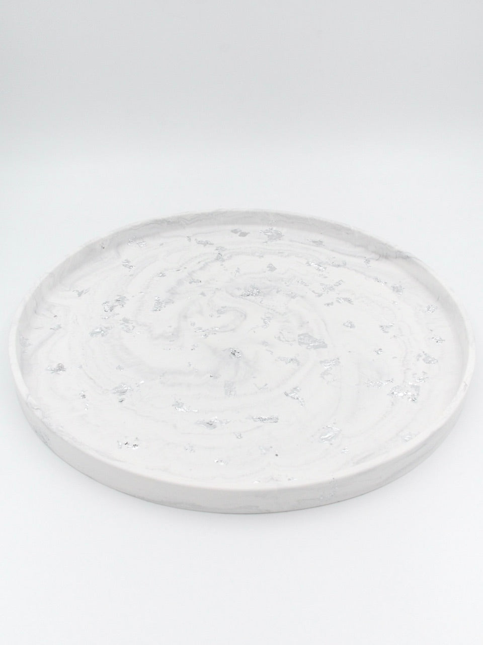 Stor rund bakke, 30 cm - Pastel prikker (7381631336642)